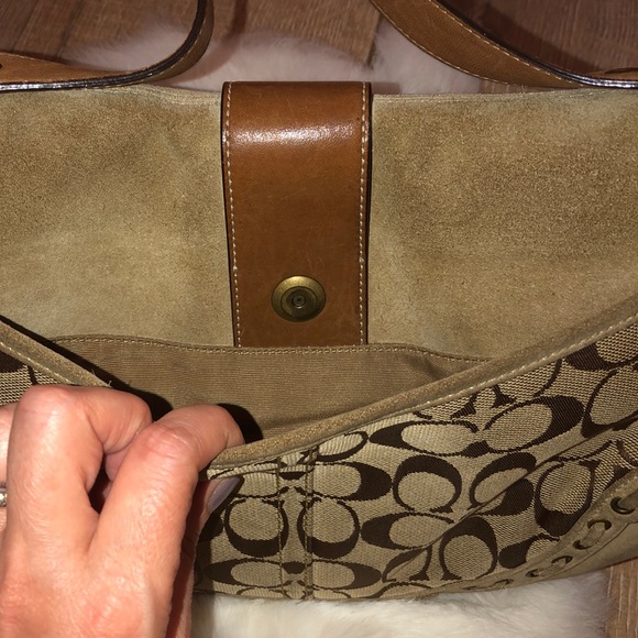 COPY - Authentic 70’s Coach Bag Boho Style - Picture 3 of 12
